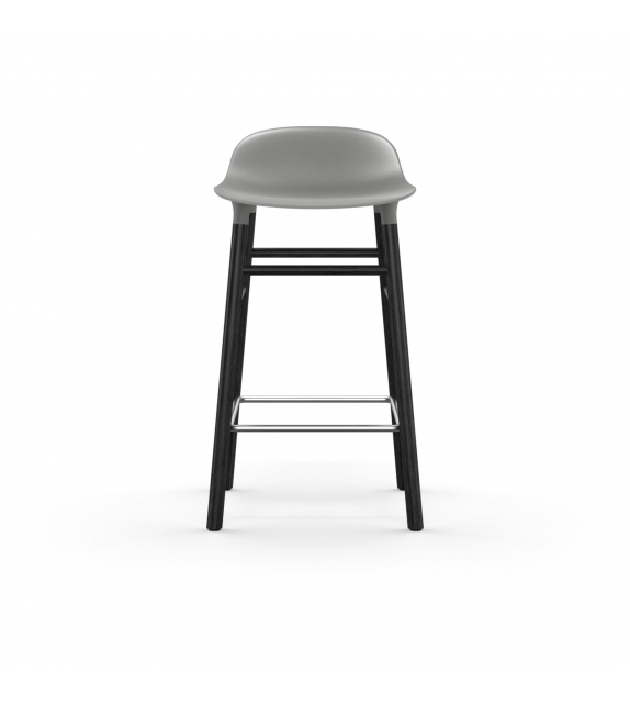 Form Normann Copenhagen Stool with Wood Legs