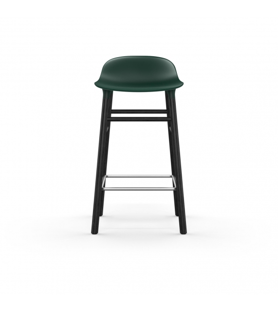 Form Normann Copenhagen Stool with Wood Legs