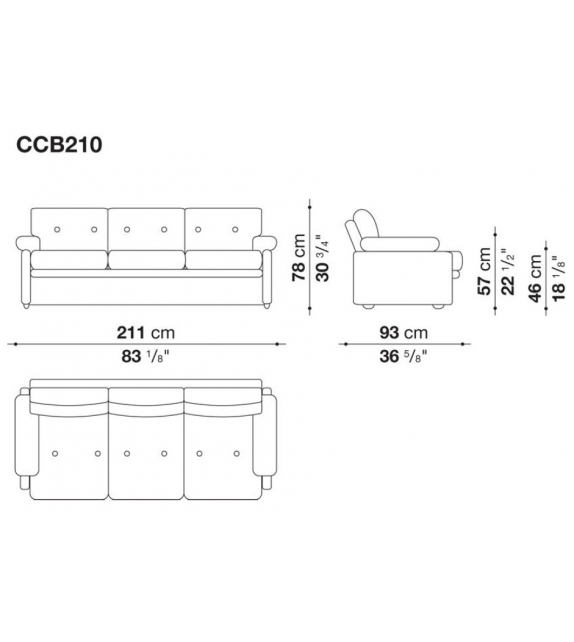 Coronado Sofa B&B Italia