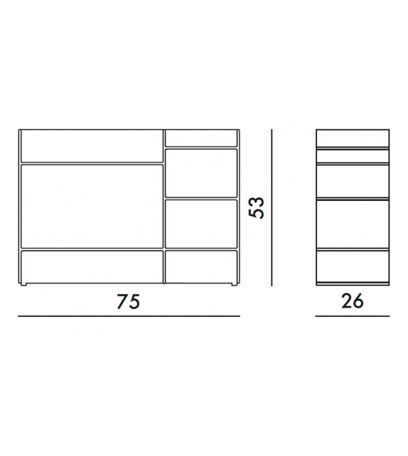 Kartell Sound-Rack Bookcase