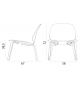 My Chair Normann Copenhagen Low My Chair Normann Copenhagen Sedia Bassa Imbottita