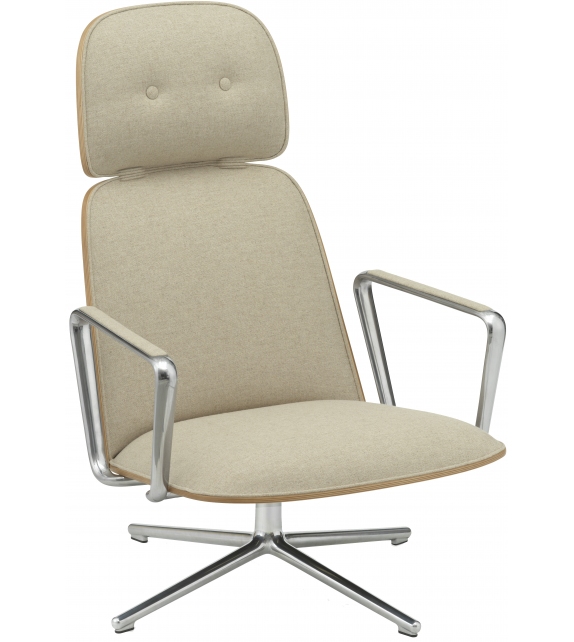 Pad Normann Copenhagen Swivel Lounge Chair