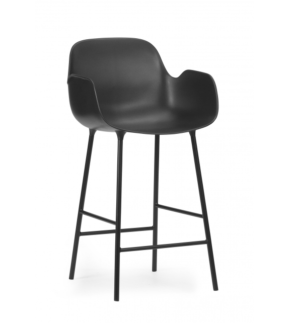 Form Bar Normann Copenhagen Stool with Armrests