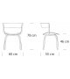 404 SPF Thonet Padded Chair