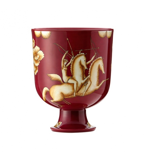 Vaso Cachepot Gio Ponti La Venatoria Ginori 1735 Jarrón