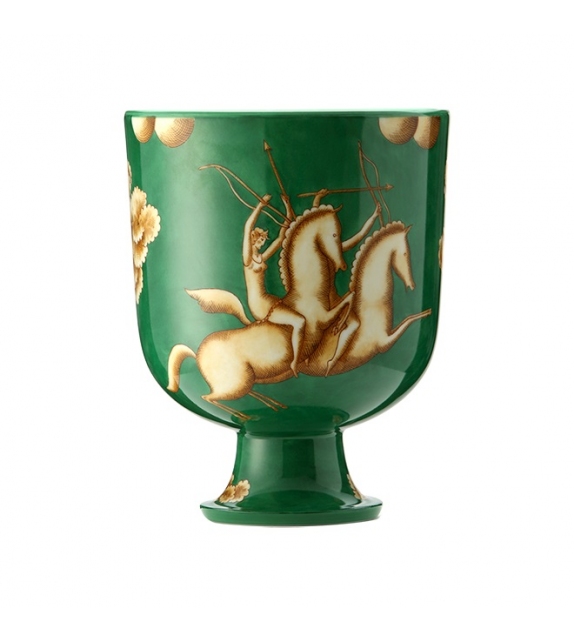 Vaso Cachepot Gio Ponti La Venatoria Ginori 1735 Vase