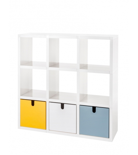 Polvara Kartell Cajonera para Librería