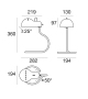 Minitopo Stilnovo Lámpara de Mesa