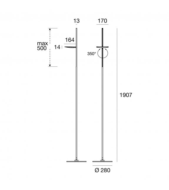 Kimia Stilnovo Floor Lamp