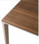 Long Island Rimadesio Table avec Plateau en Bois