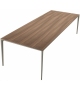 Long Island Rimadesio Table avec Plateau en Bois