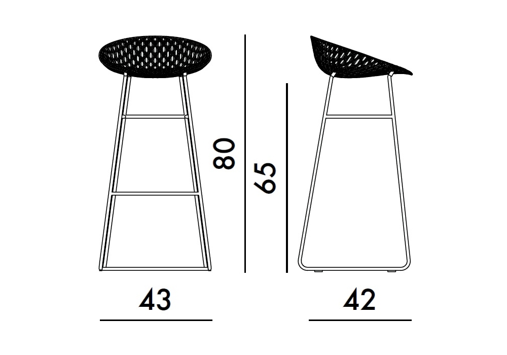 Smatrik Kartell Stool - Milia Shop