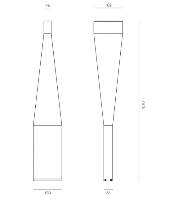 Standley Bollard Rakumba Stehleuchte