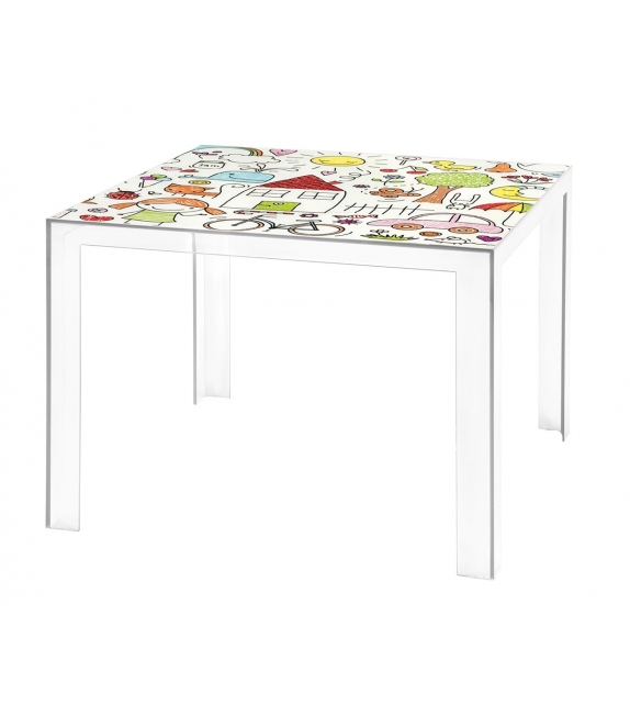 Invisible Table Kids Kartell Tisch