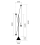 2 Tubes Floor Lamp Atelier Areti