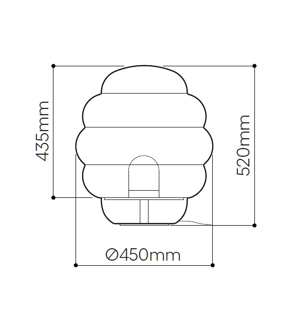 Blimp Bomma Floor Lamp