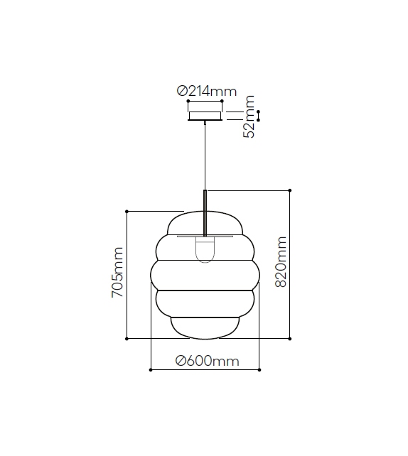 Blimp Bomma Pendant Lamp