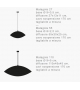 Malagola 27 / 55 / 110 Catellani&Smith Suspension Lamp