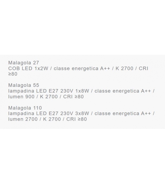 Malagola 27 / 55 / 110 Catellani&Smith Suspension