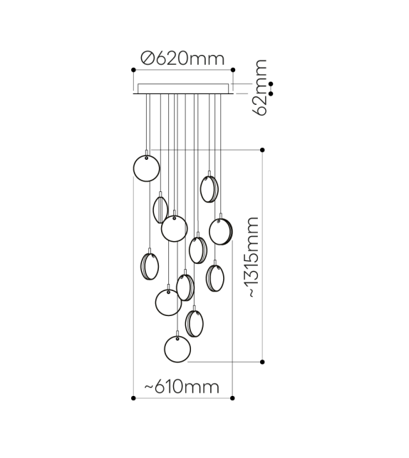 Lens Bomma Candelabro