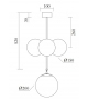 Axis 4 Globes Atelier Areti Lampada a Sospensione