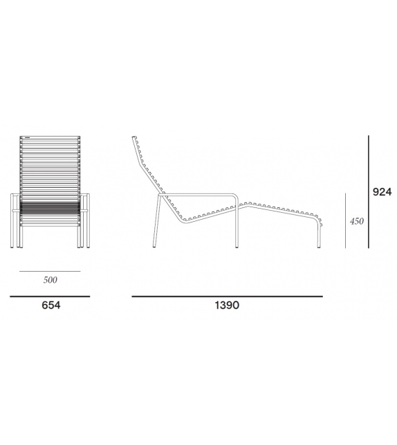 Extempore Extremis Chaise Longue