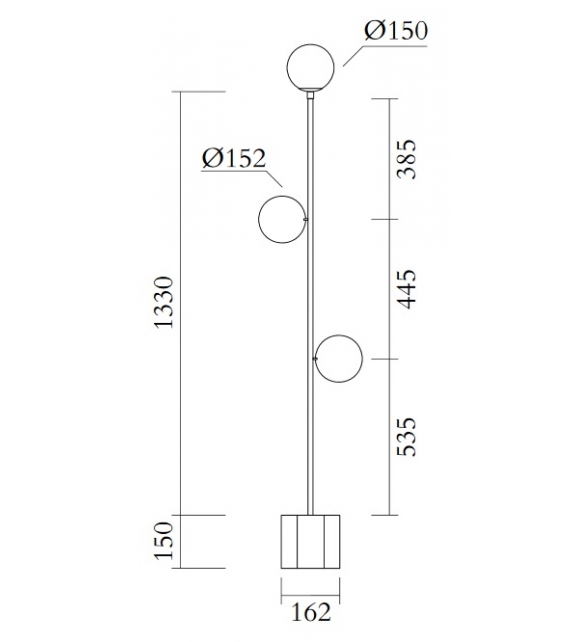 Plates Atelier Areti Lampada da Terra