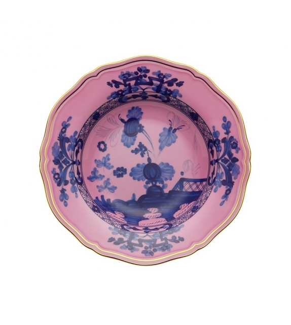 Piatto Fondo Oriente Italiano Azalea Ginori 1735 Assiette