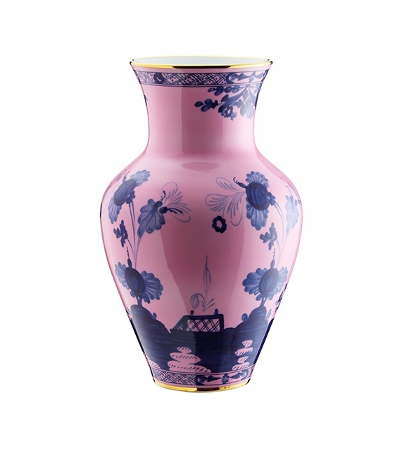 Ming Oriente Italiano Azalea Vase Ginori 1735