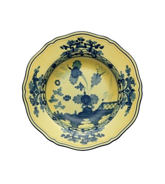 Piatto Fondo Oriente Italiano Citrino Ginori 1735 Assiette