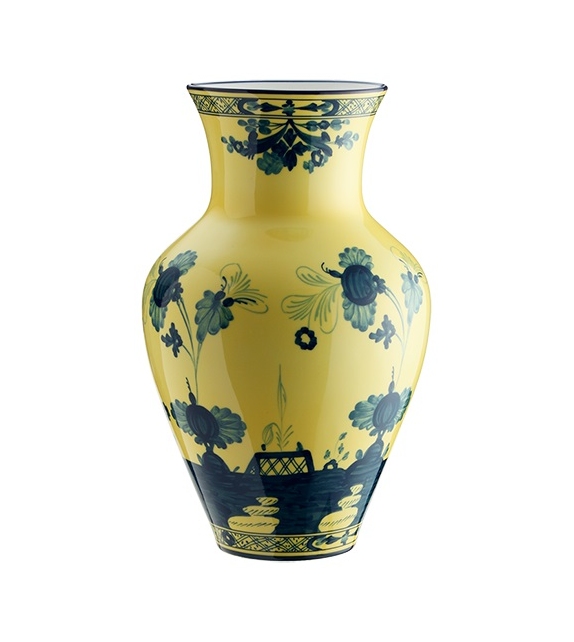 Ming Oriente Italiano Citrino Vase Ginori 1735