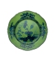 Piatto Oriente Italiano Malachite Ginori 1735 Assiette