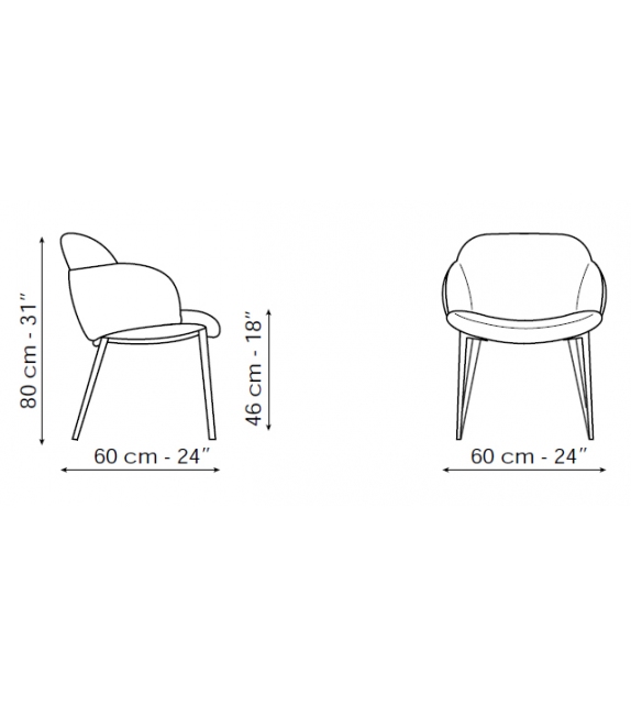 Prêt pour l'expédition - Miss My Way Bonaldo Petit Fauteuil