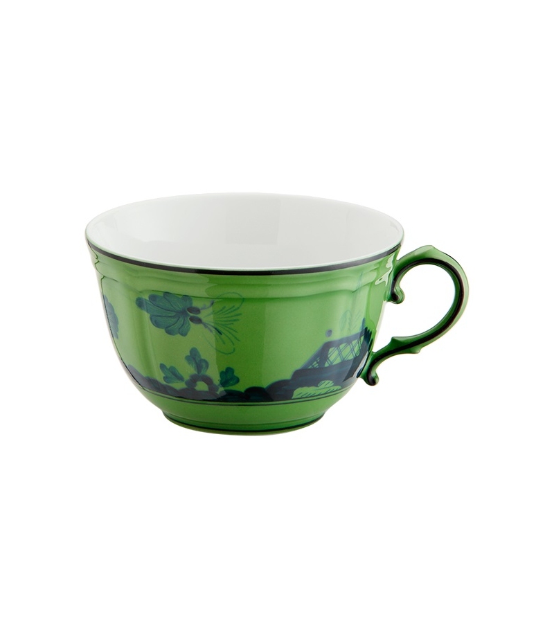 Tazza Tè Oriente Italiano Malachite Ginori 1735 Tasse de Thé