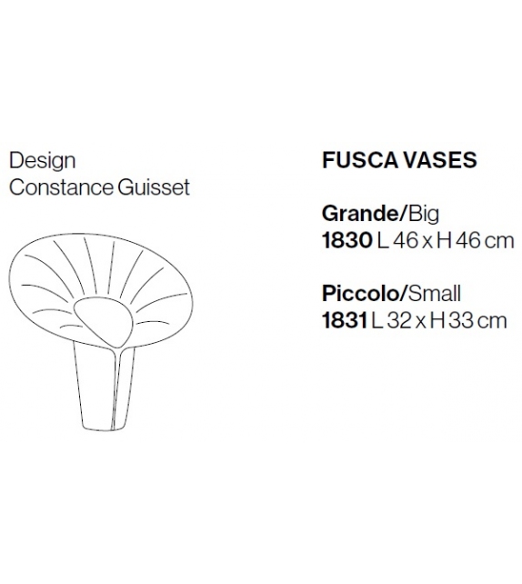 Ready for shipping - Fusca Bosa Vase