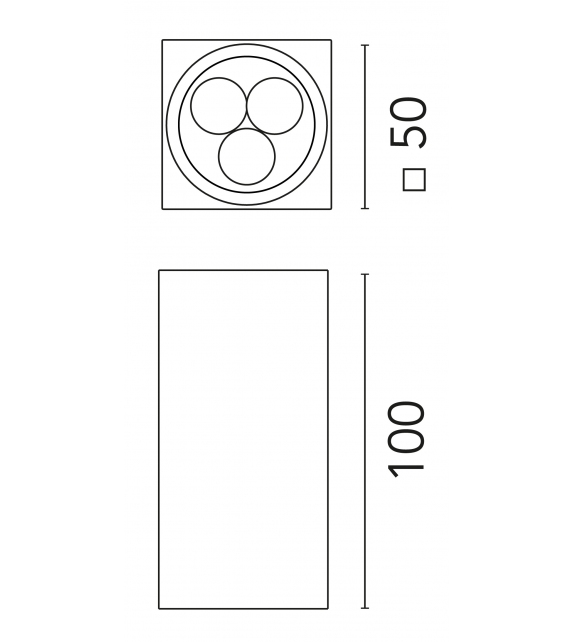 Heavy Metal HP 2 Flos Wall Lamp