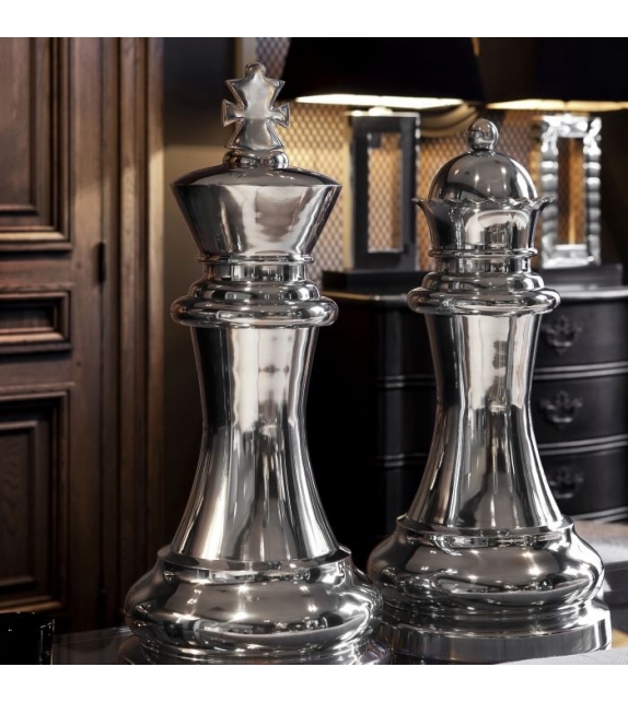 Chess King & Queen Eichholtz Sculpture