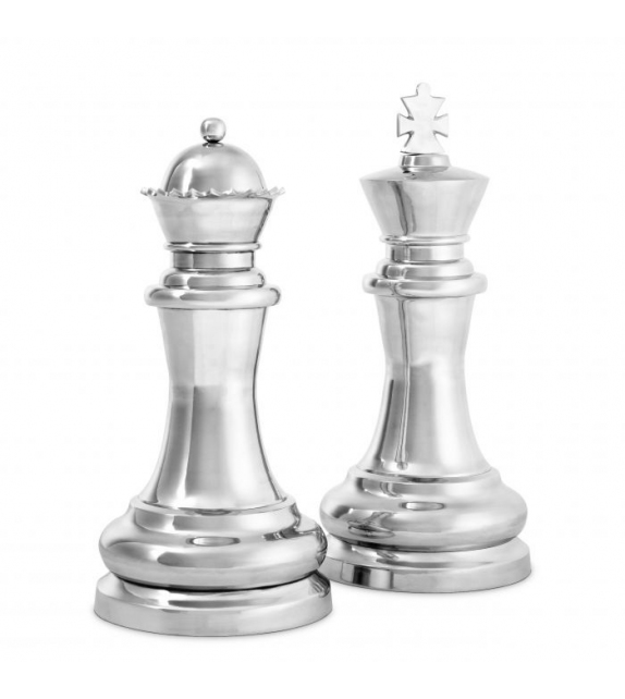 Chess King & Queen Eichholtz Escultura