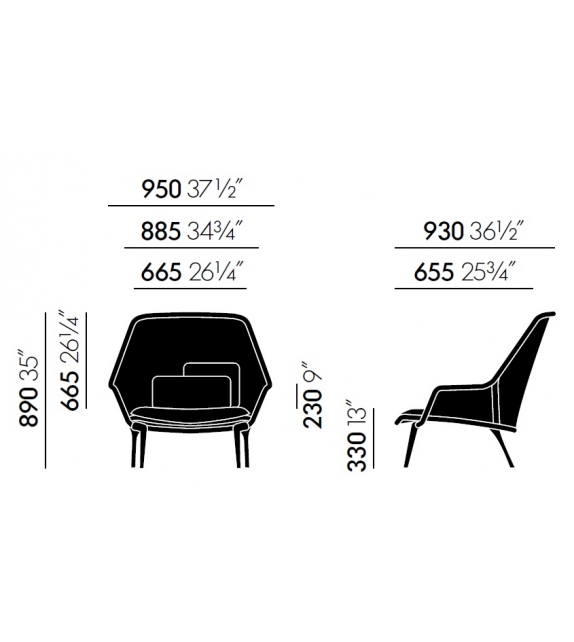 Slow Chair Sessel Vitra