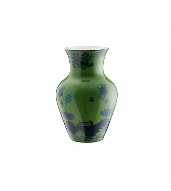 Ming Oriente Italiano Malachite Ginori 1735 Vase