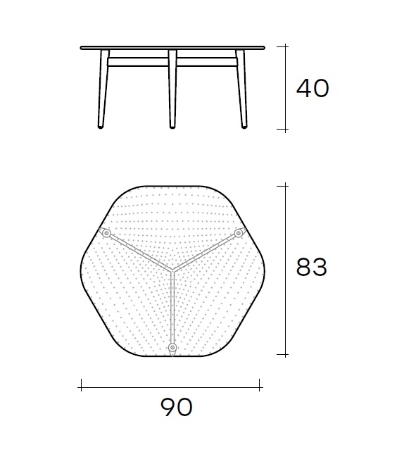 Prêt pour l'expédition - Fiam Coral Beach Table Basse