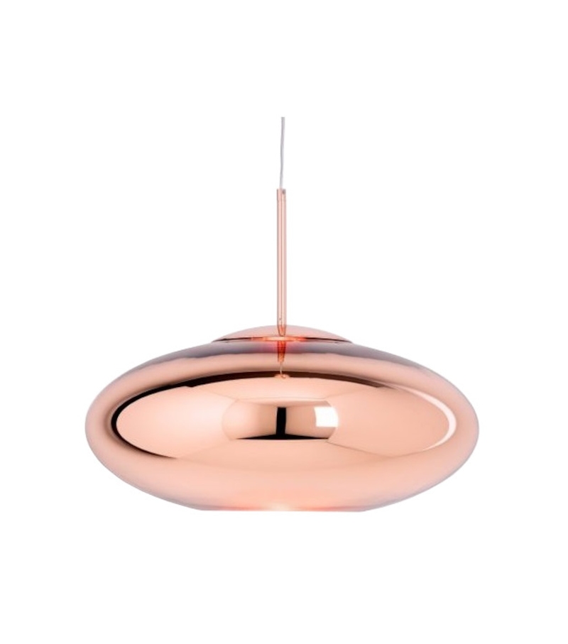 Copper Wide LED Tom Dixon Suspension