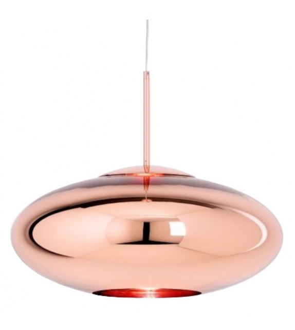 Copper Wide LED Tom Dixon Suspension