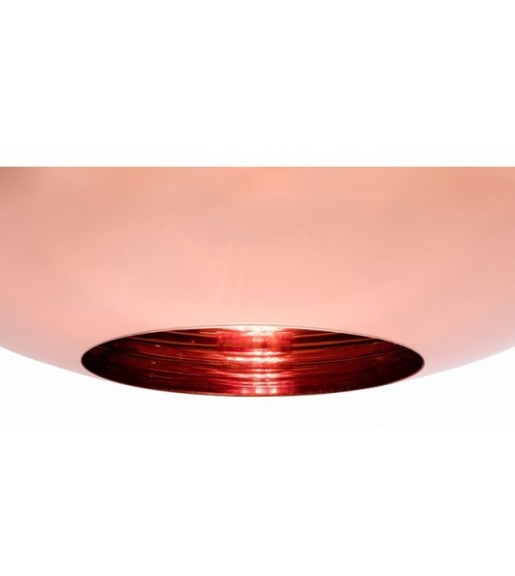 Copper Wide LED Tom Dixon Suspension