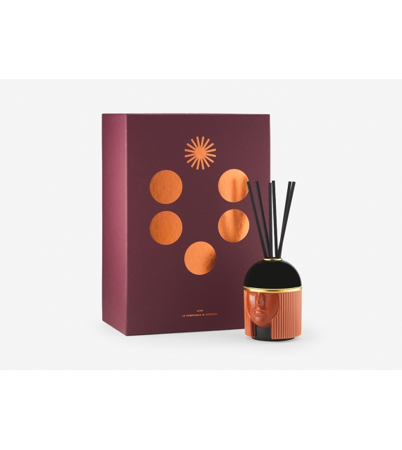 LCDC L'Amazzone Red Clay Ginori 1735 Fragrance Diffuser with Lid