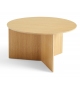 Slit Table Wood XL Hay Side Table