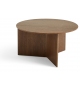 Slit Table Wood XL Hay Side Table