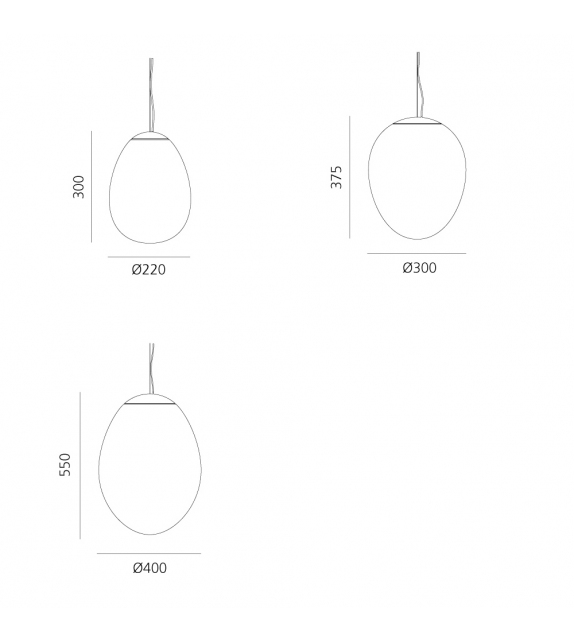 Stellar Nebula Artemide Lámpara de Suspensión