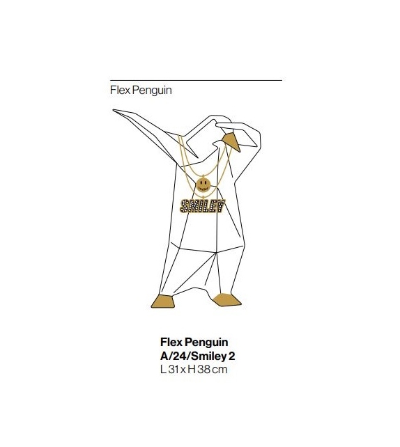 Flex Penguin Bosa Escultura