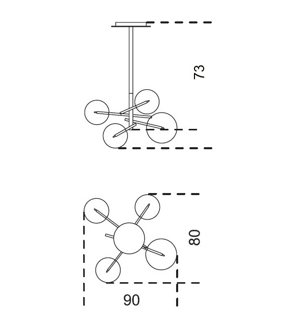 Prêt pour l'expédition - Bolle Gallotti&Radice Suspension 110V